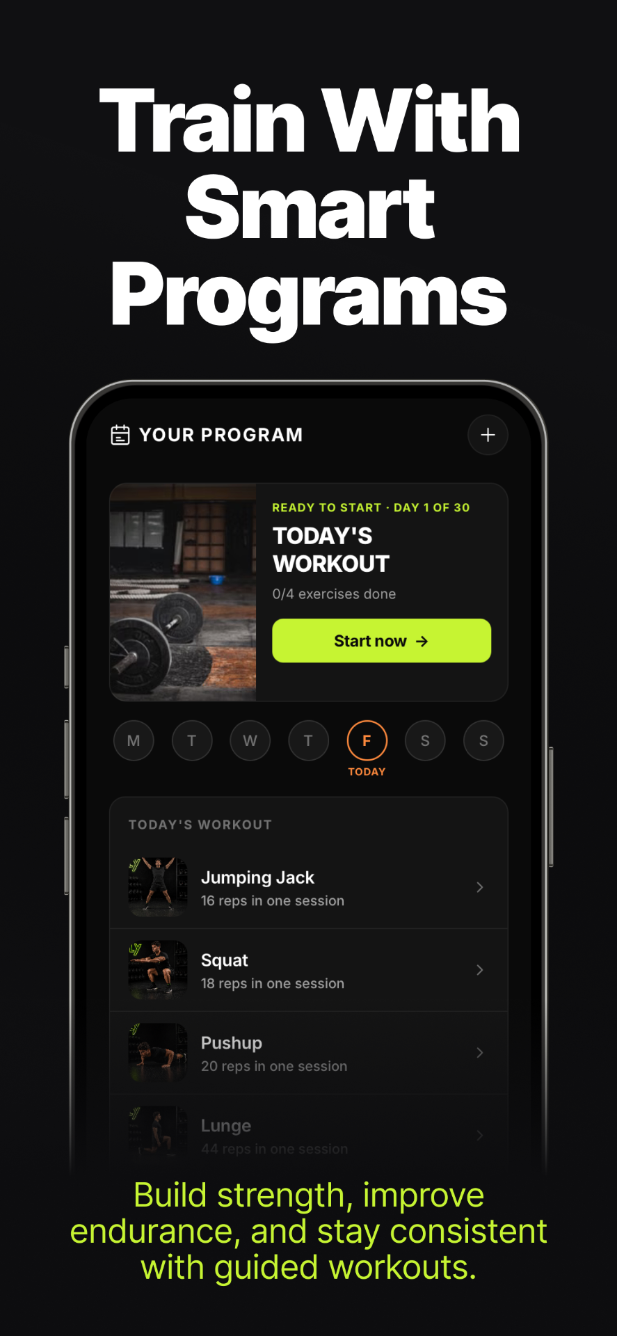 Train With Smart Programs